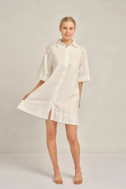 Women Alessandra Aurienne Dress Posy - White