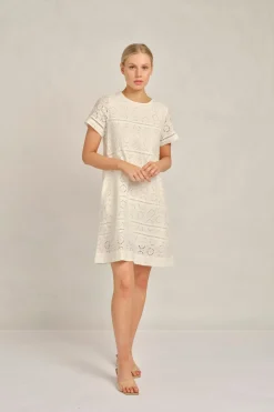 Women Alessandra Aurienne Dress Posy - White