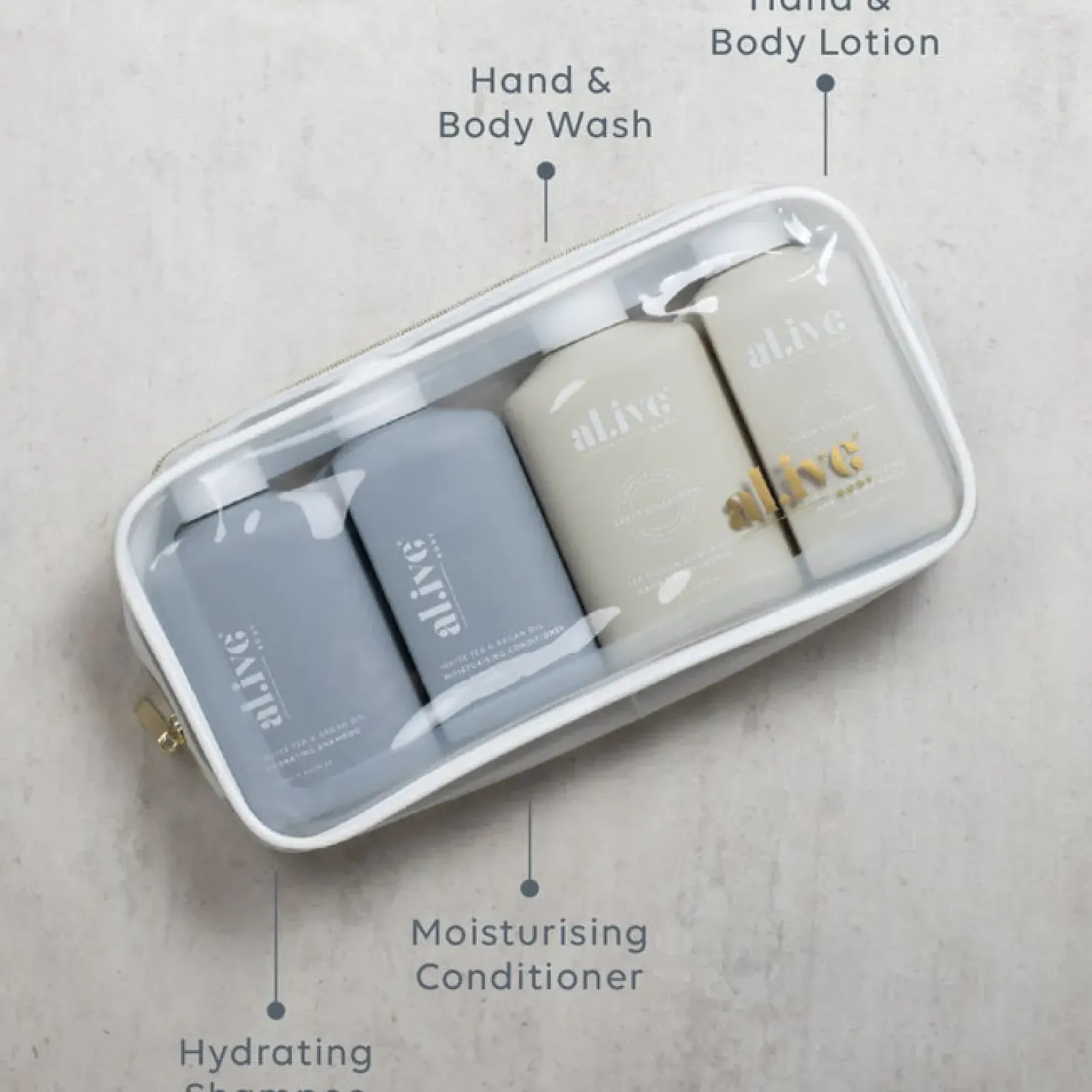 Al.ive Hair & Body Travel Pack