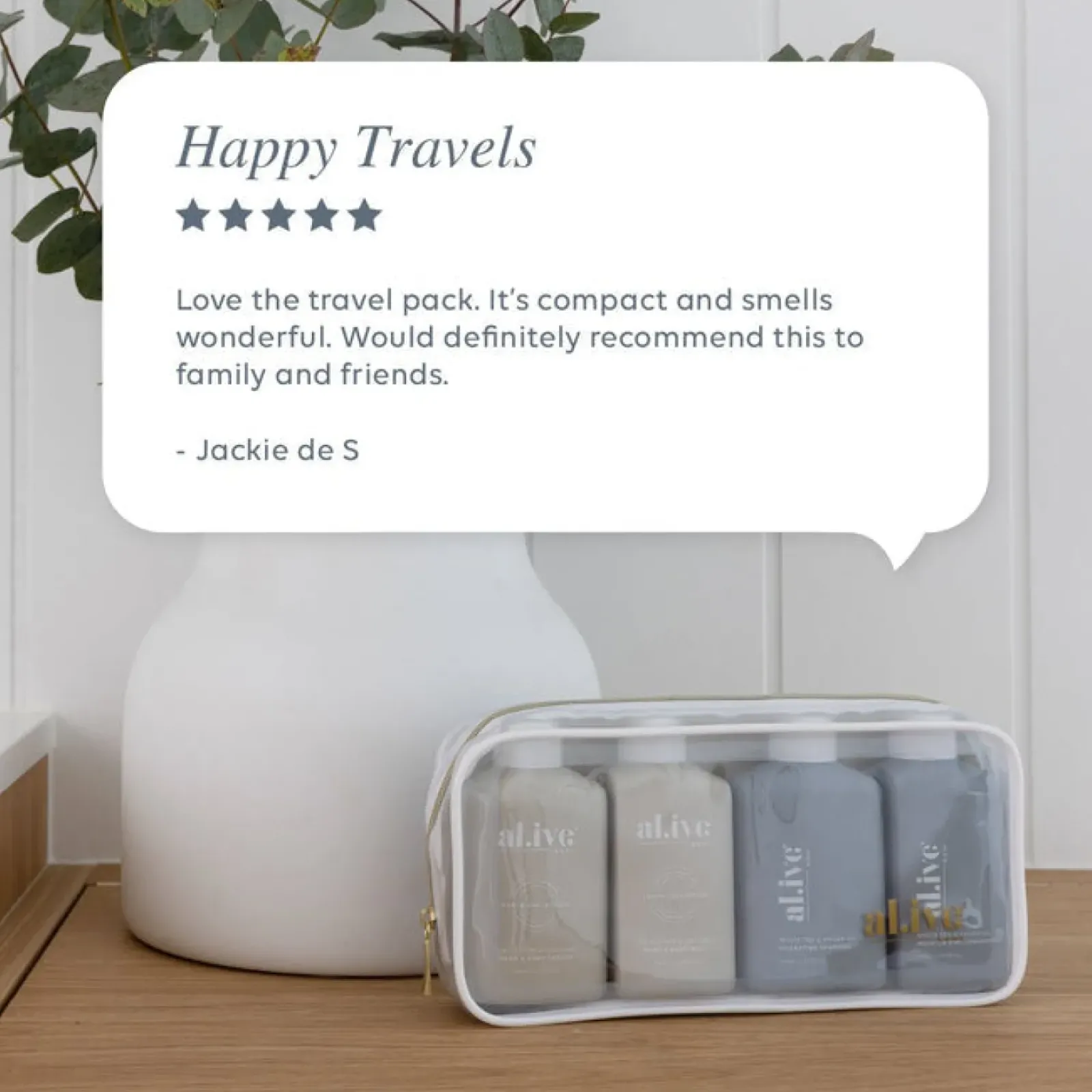 Al.ive Hair & Body Travel Pack