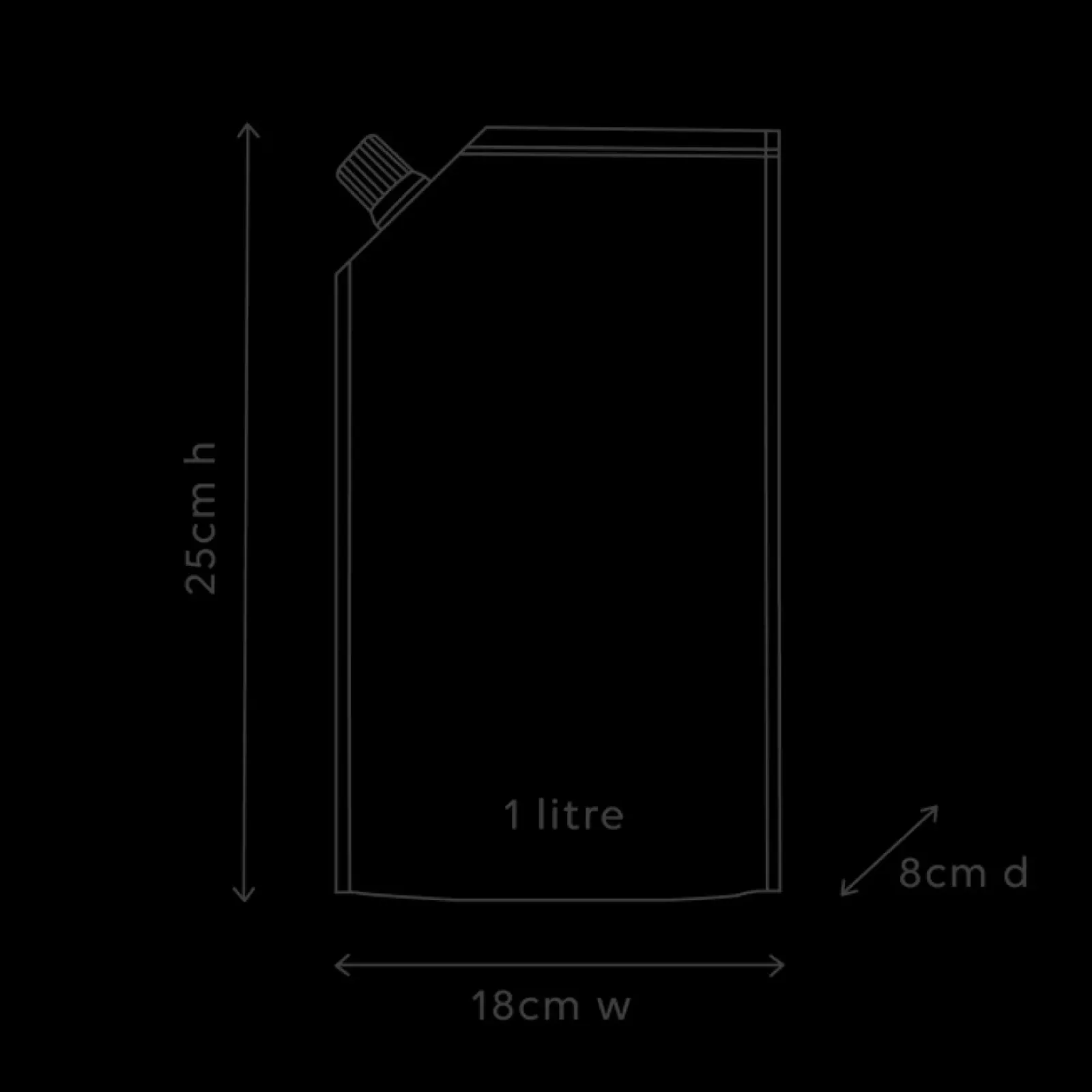 Al.ive Kaffir Lime & Green Tea Wash - Refill