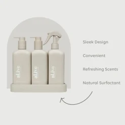 Al.ive Premium Bench Trio - Dish/Wash/Bench