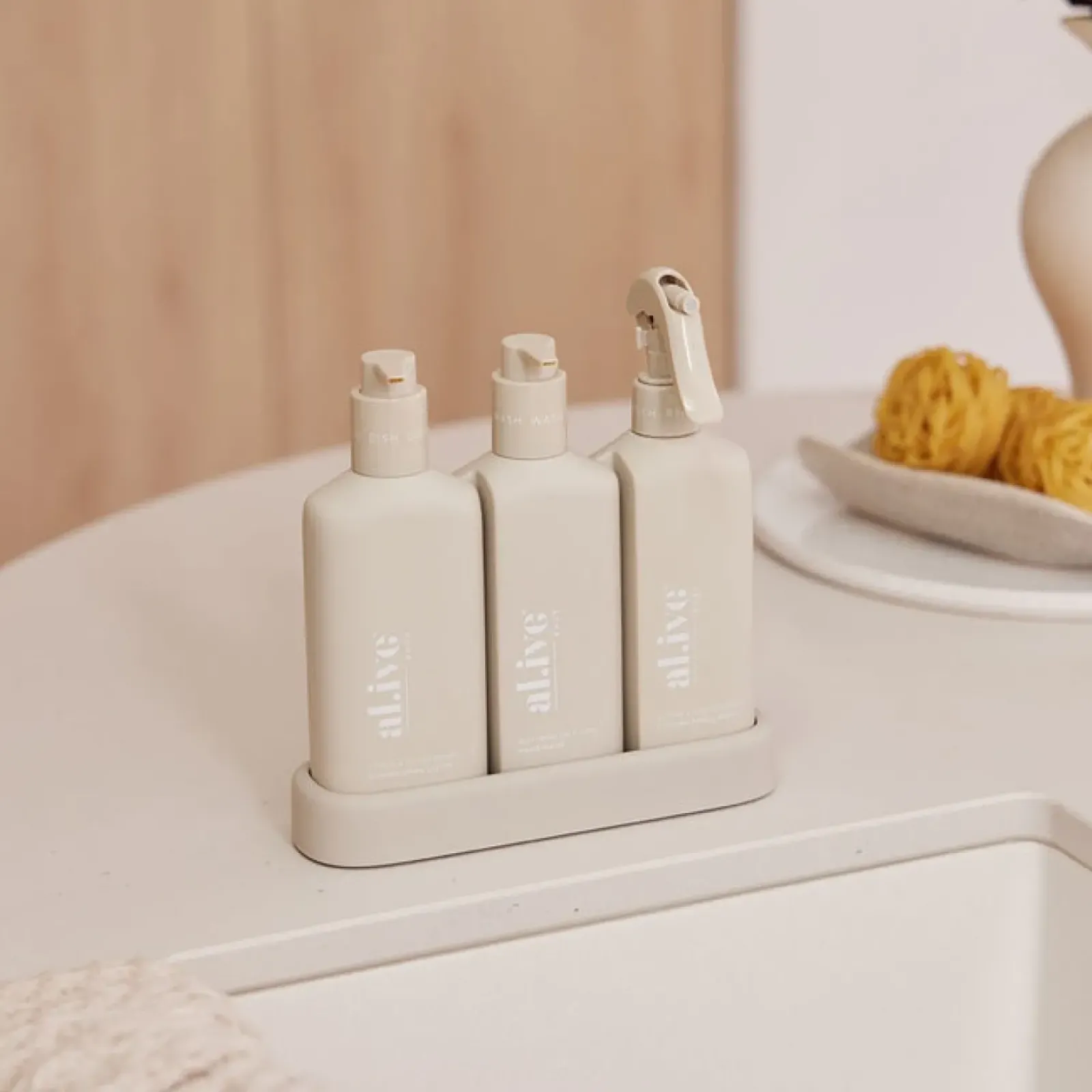 Al.ive Premium Bench Trio - Dish/Wash/Bench