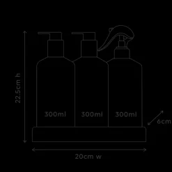 Al.ive Premium Bench Trio - Dish/Wash/Bench