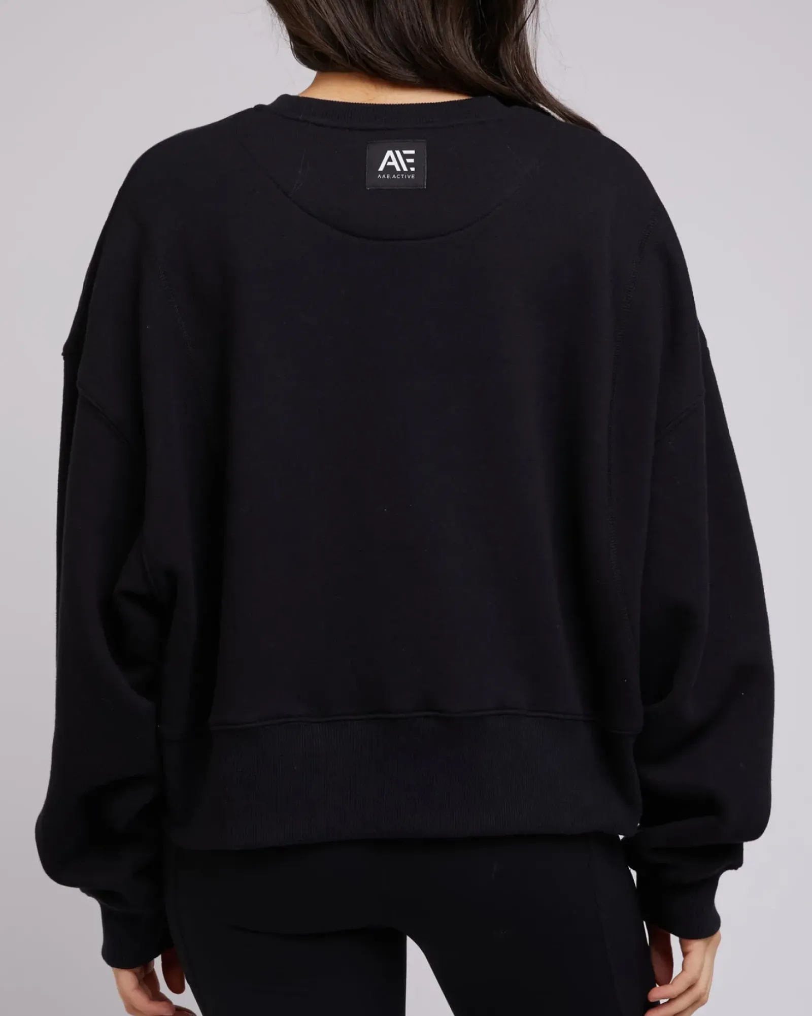 Women All About Eve Active Tonal Sweater - Black