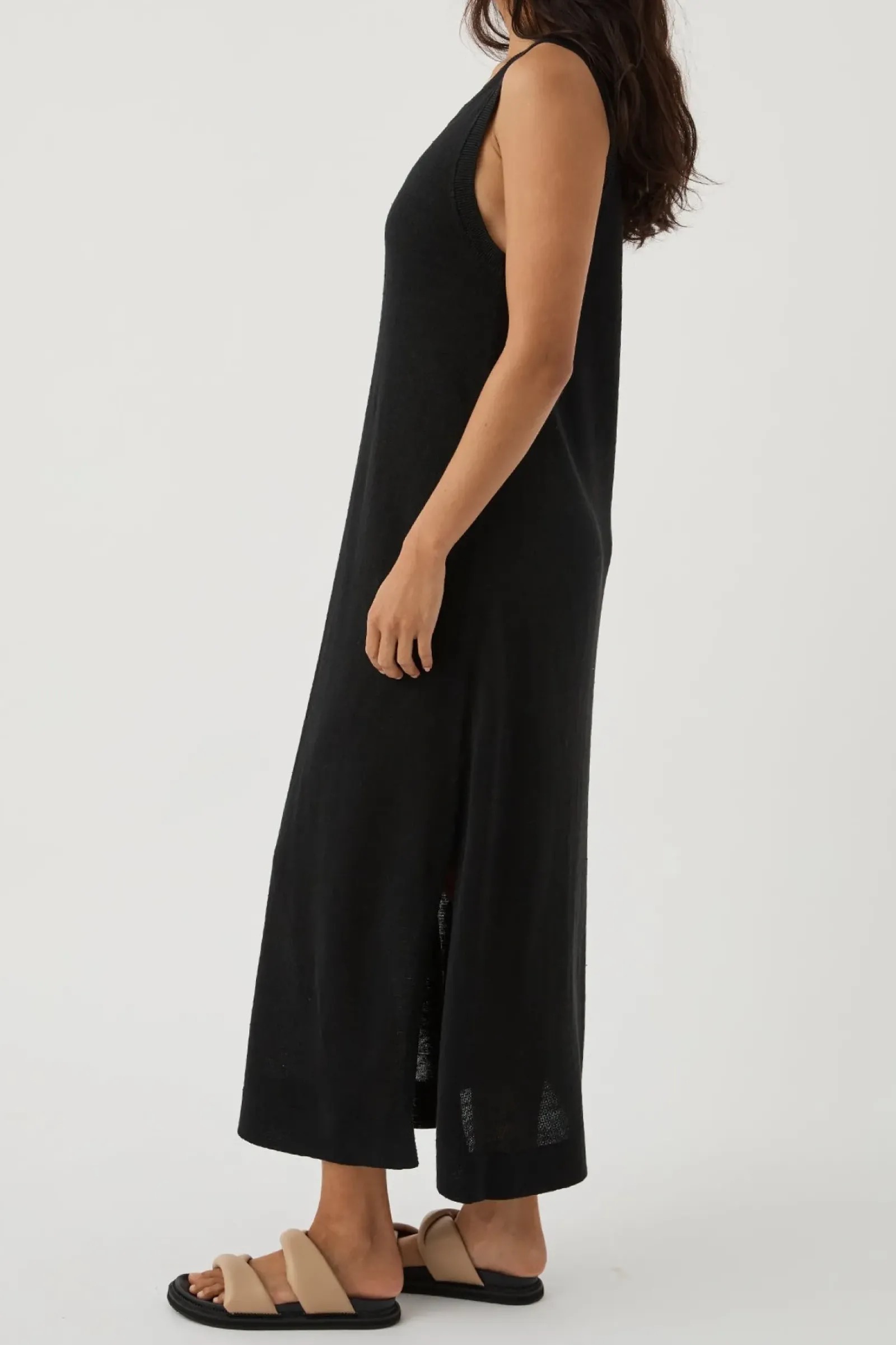 Women ARCAA Brie Long Dress - Black