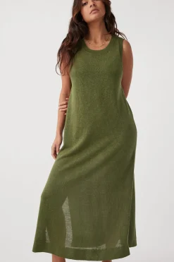 Women ARCAA Brie Long Dress - Caper