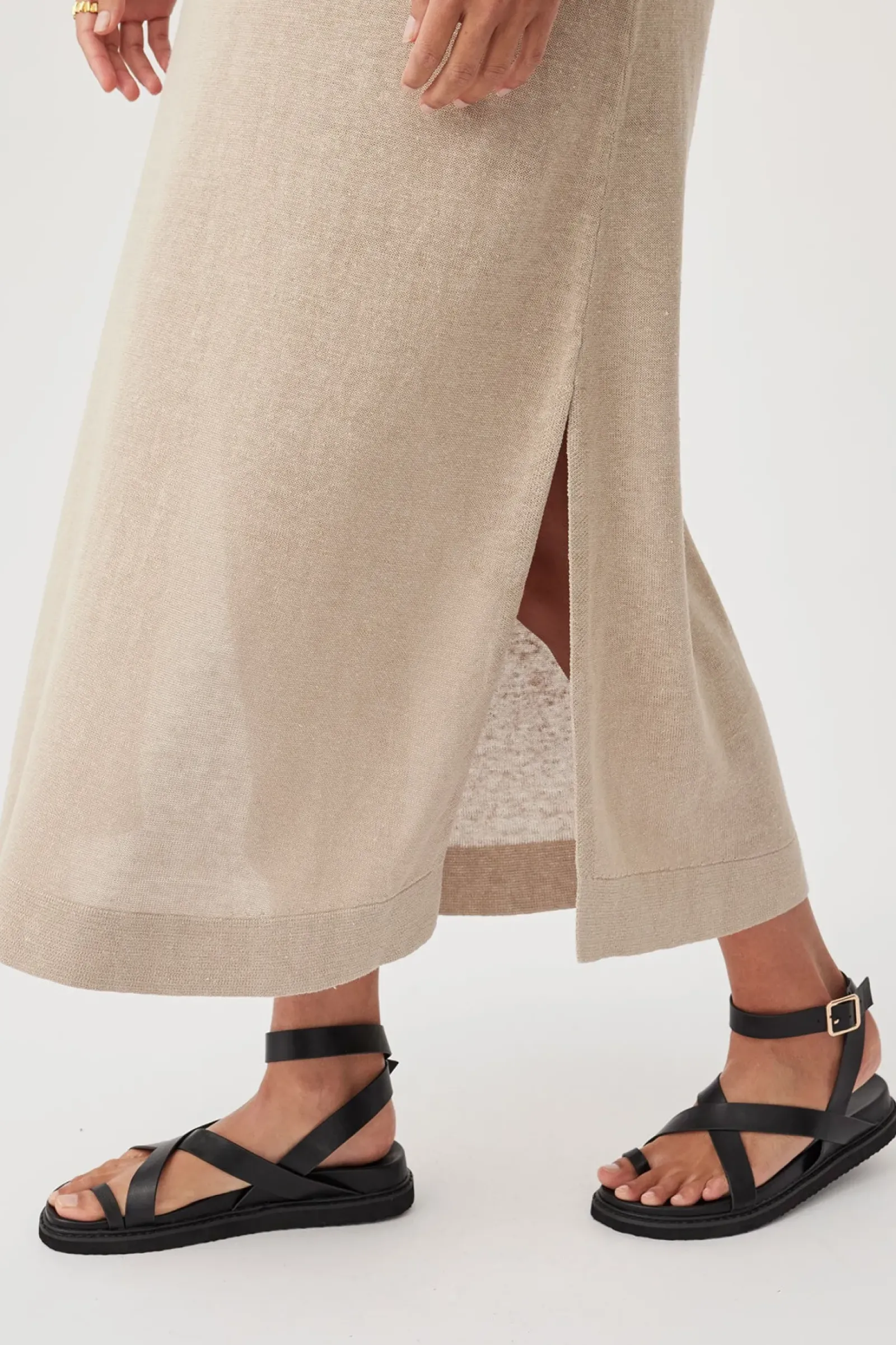 Women ARCAA Brie Long Dress - Taupe