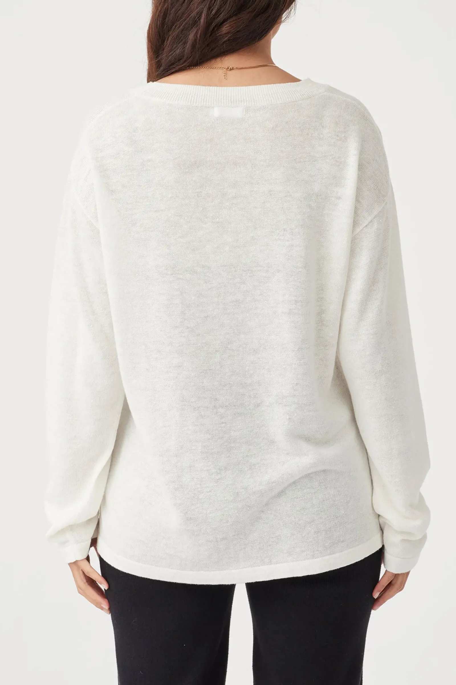 Women ARCAA Hugo Long Sleeve T-Shirt - Cream