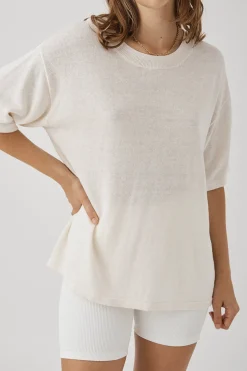 Women ARCAA Hugo T Shirt - Cream