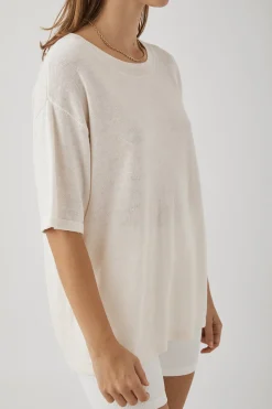 Women ARCAA Hugo T Shirt - Cream