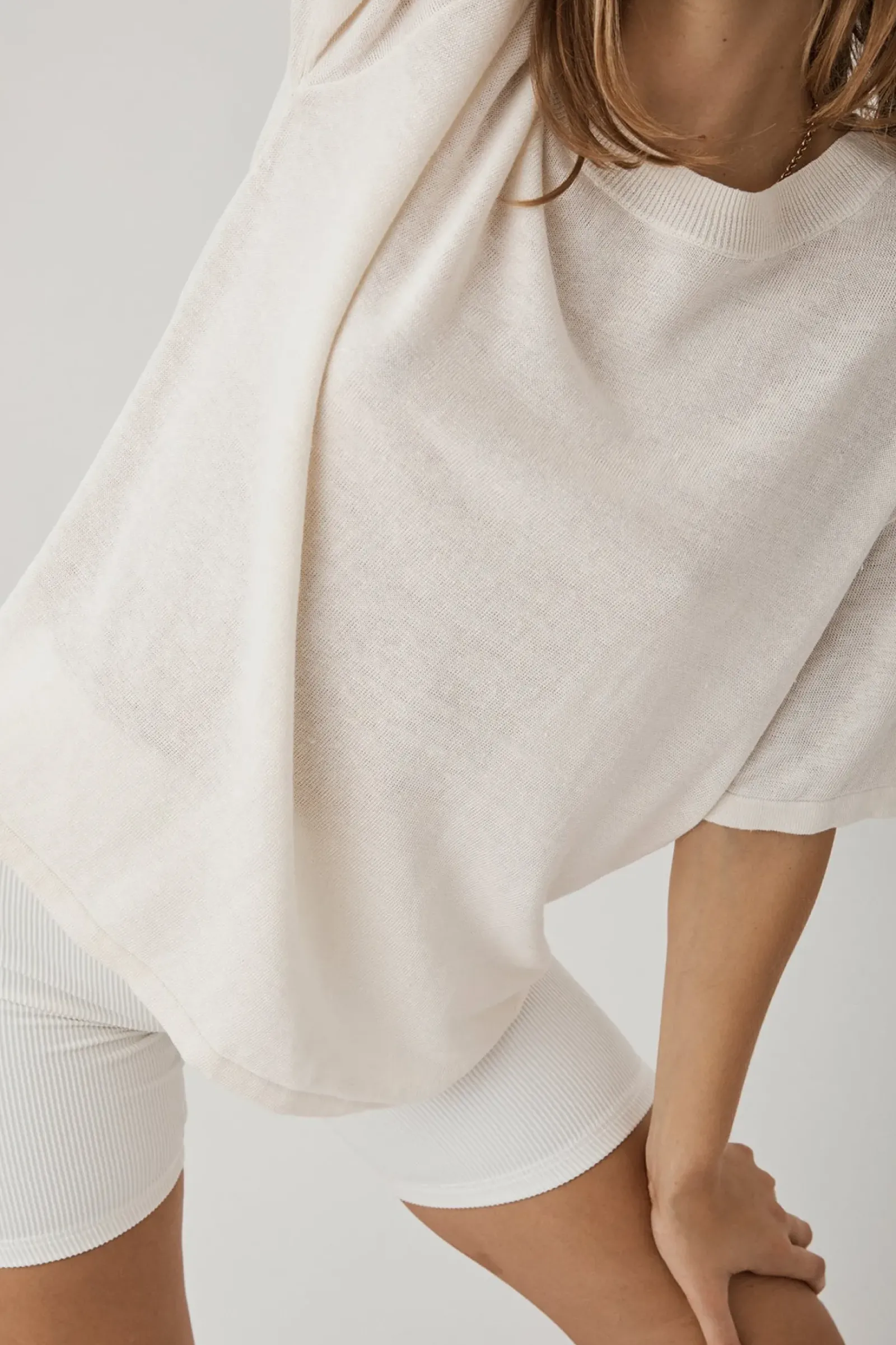 Women ARCAA Hugo T Shirt - Cream