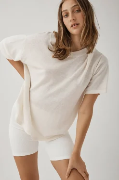 Women ARCAA Hugo T Shirt - Cream