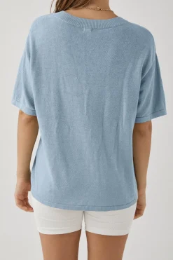 Women ARCAA Hugo T Shirt - Sky