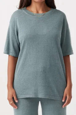 Women ARCAA Hugo T Shirt - Storm