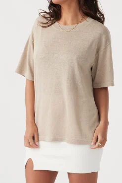 Women ARCAA Hugo T Shirt - Taupe
