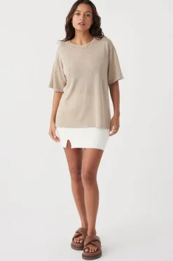 Women ARCAA Hugo T Shirt - Taupe