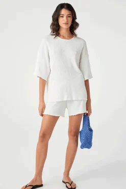 Women ARCAA Jude T-Shirt - Cream