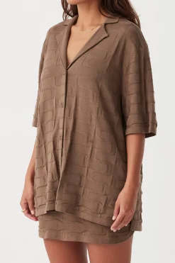 Women ARCAA Lara Shirt - Cacao