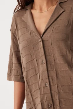 Women ARCAA Lara Shirt - Cacao