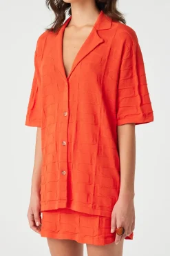 Women ARCAA Lara Shirt - Hibiscus