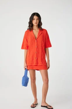 Women ARCAA Lara Shirt - Hibiscus