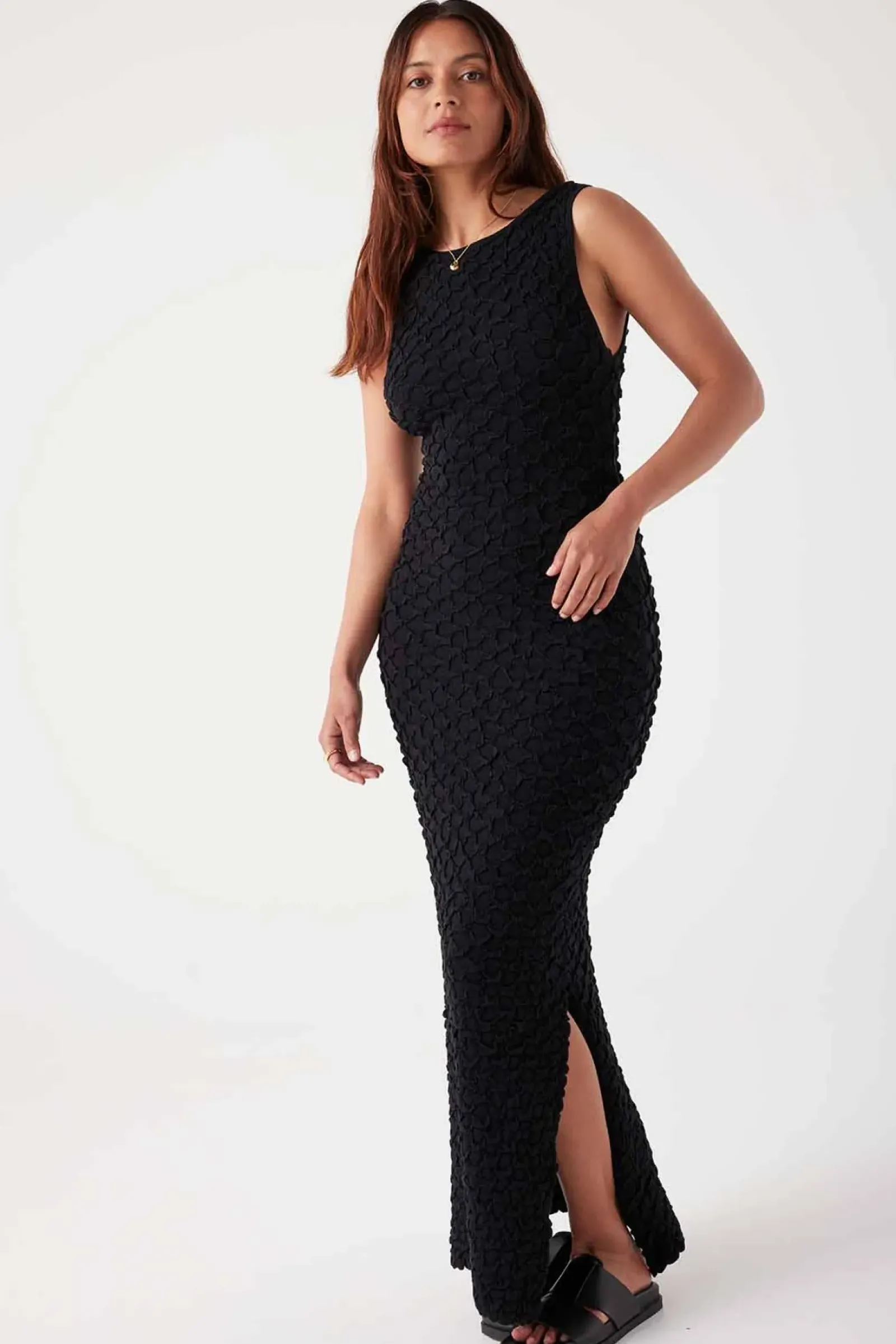 Women ARCAA Mila Maxi Dress - Black