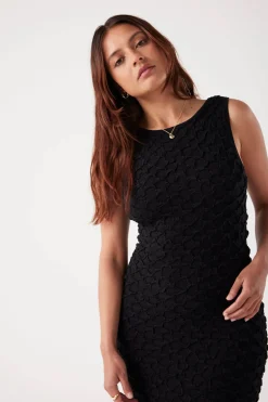 Women ARCAA Mila Maxi Dress - Black