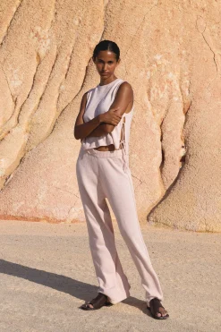 Women ARCAA Poppy Tank - Cream