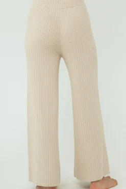 Women ARCAA Vera Knit Pants - Sand