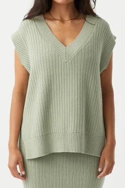 Women ARCAA Vera Knit Vest - Sage