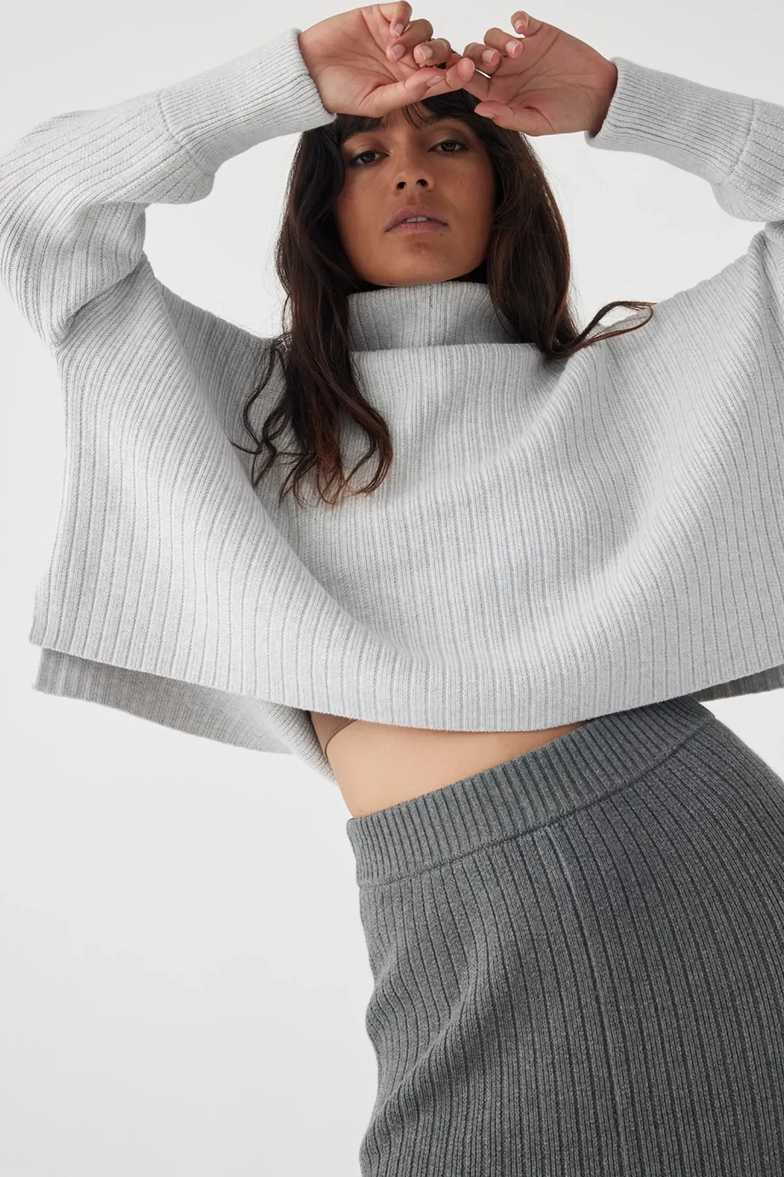 Women ARCAA ARCCA Maya Sweater - Grey Marle