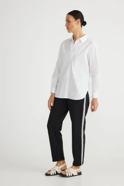 Women Brave & True Brave & True Lieutenant Shirt - White