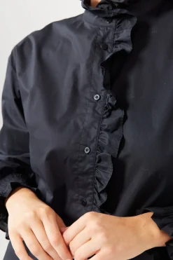 Women Brave & True Brave & True The Countess Shirt - Black