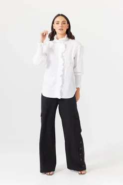 Women Brave & True Brave and True The Countess Shirt - White