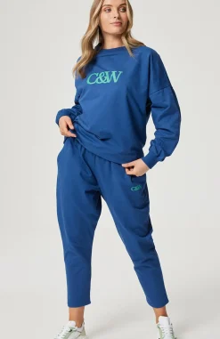 Women Cartel & Willow Cartel & Willow Eddie Pant - French Navy