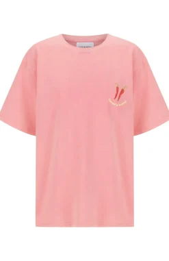 Women Cartel & Willow Cartel & Willow Hot Summer Tee - Pink/Hot Summer Print