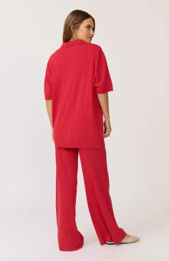 Women Cartel & Willow Cartel & Willow Lara Knit Top - Cherry