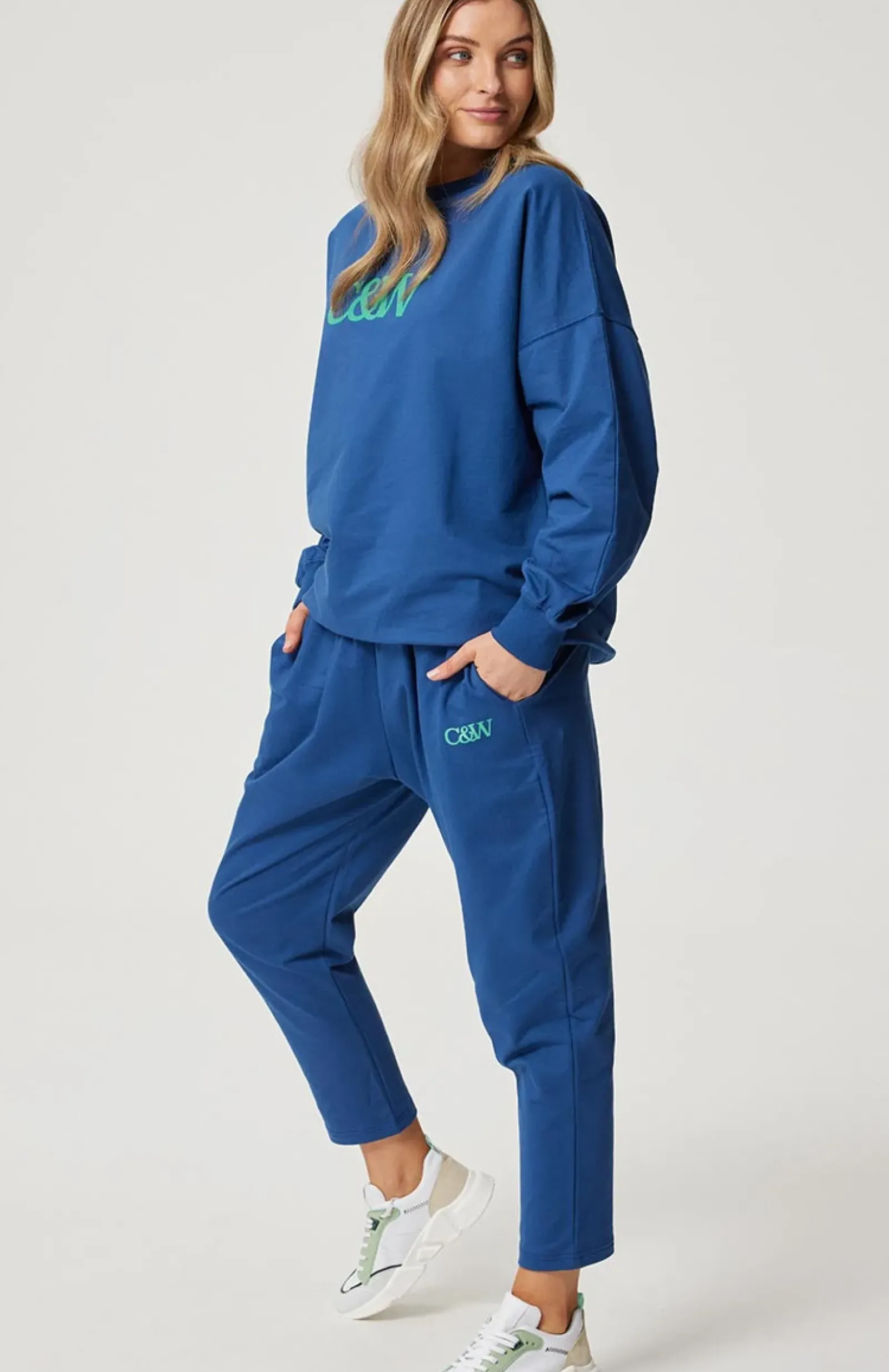 Women Cartel & Willow Cartel & Willow Piper Sweater - French Navy