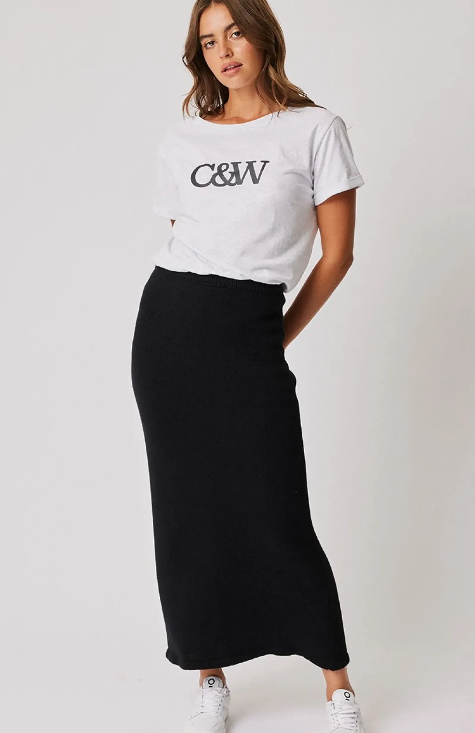 Women Cartel & Willow Cartel & Willow Sammie Knit Skirt - Black