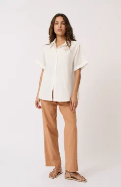 Women Cartel & Willow Cartel & Willow Tully Shirt - White Broderie
