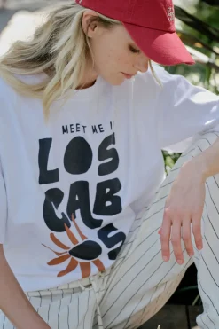 Women Ceres Life Boyfriend Tee - Los Cabos White