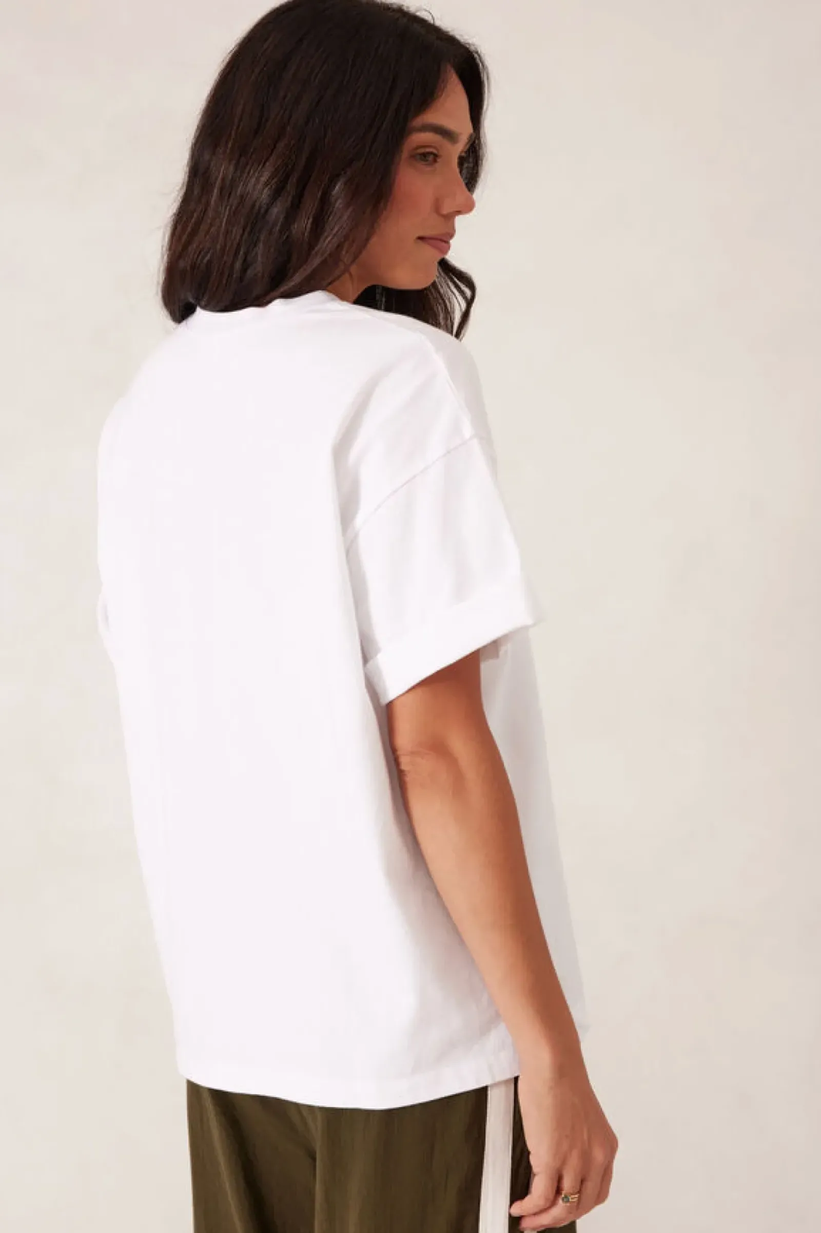 Women Ceres Life Boyfriend Tee - Los Cabos White