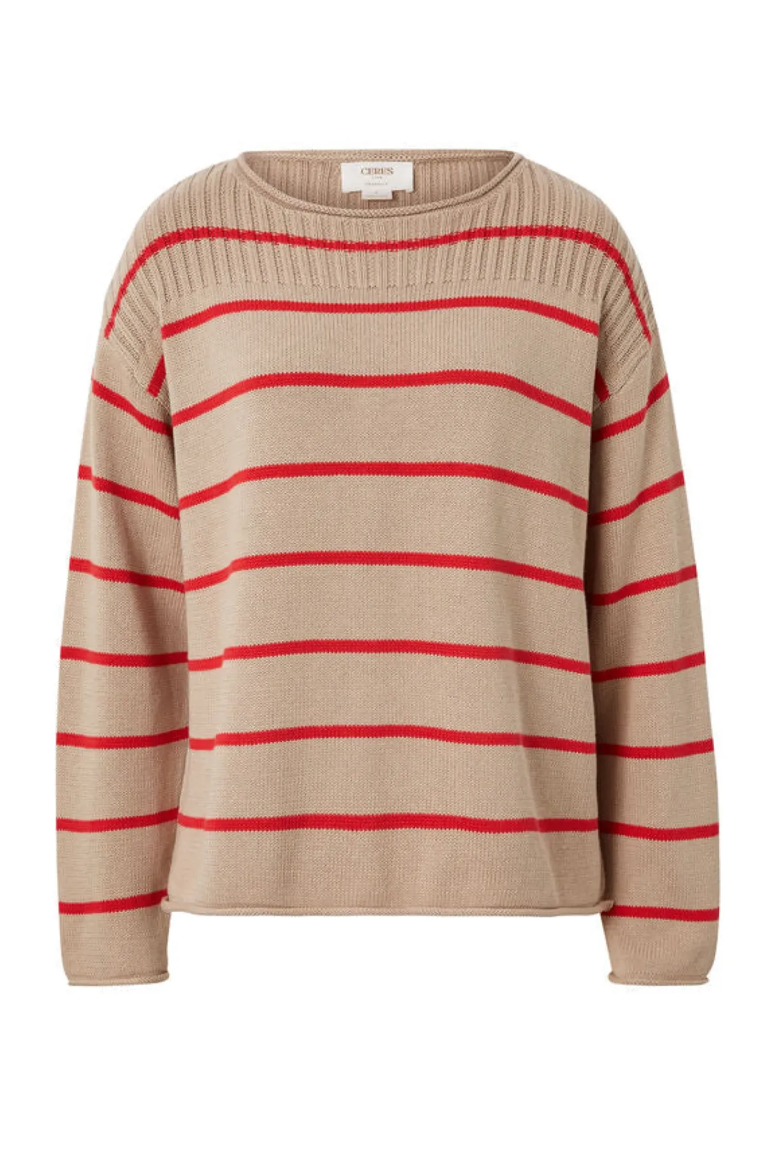 Women Ceres Life Ladder Stitch Knit - String Heritage Red Stripe