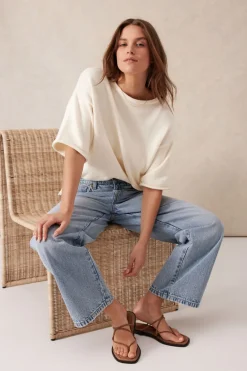 Women Ceres Life Loose Straight Jean - Vintage Blue