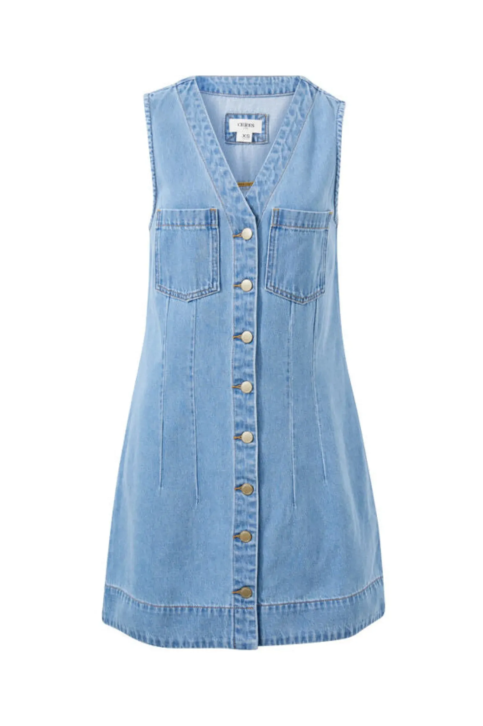 Women Ceres Life Seamed Mini Shift Dress - Vintage Blue