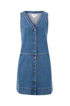 Women Ceres Life Side Pocket Mini Shift Dress - Fresh Indigo