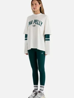 Women Ena Pelly 73 Long Sleeve Tee - Vintage White