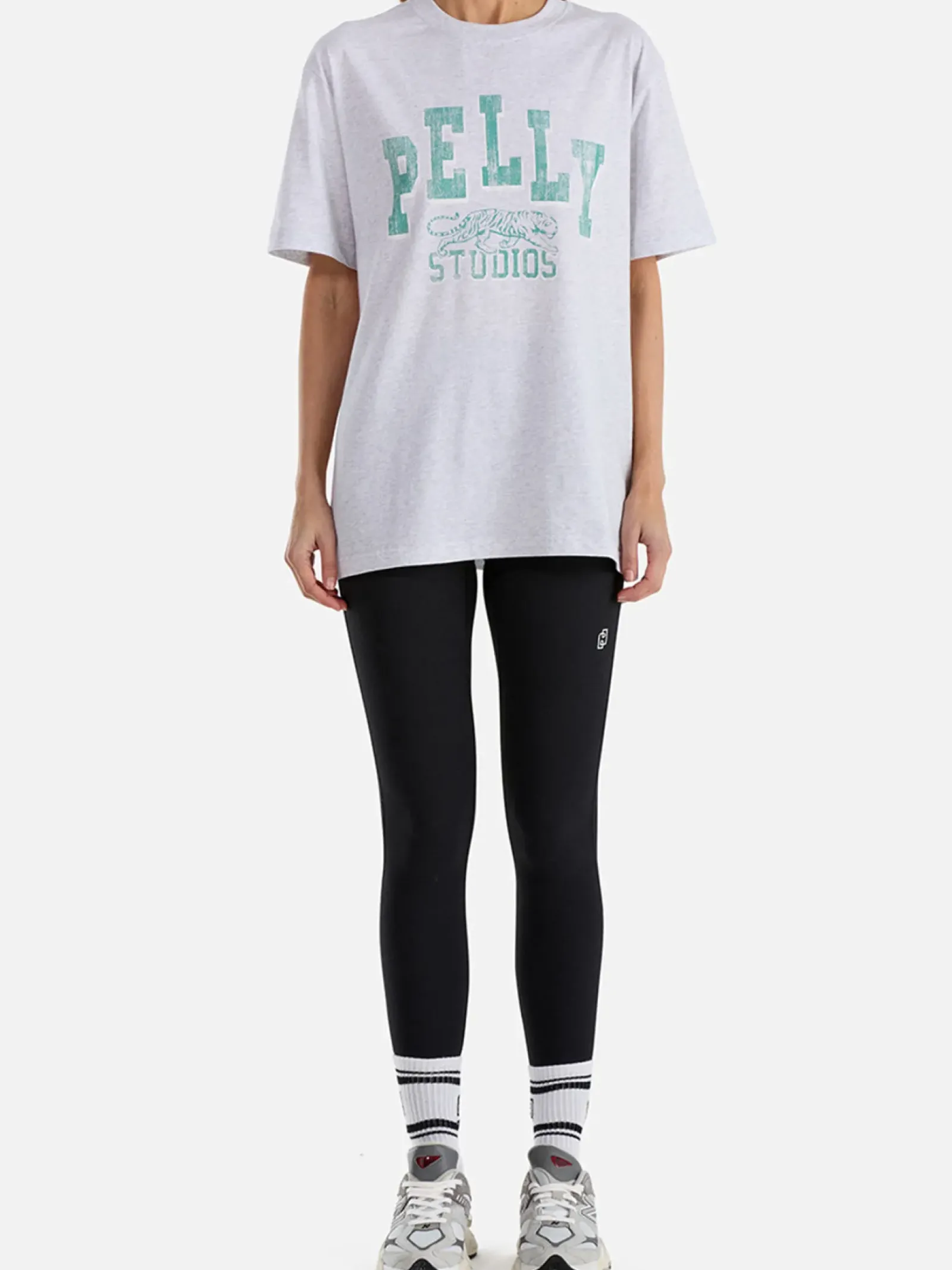 Women Ena Pelly Divisions Tee - White Marle