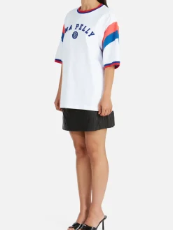 Women Ena Pelly Fathom Oversized Tee - Bright White